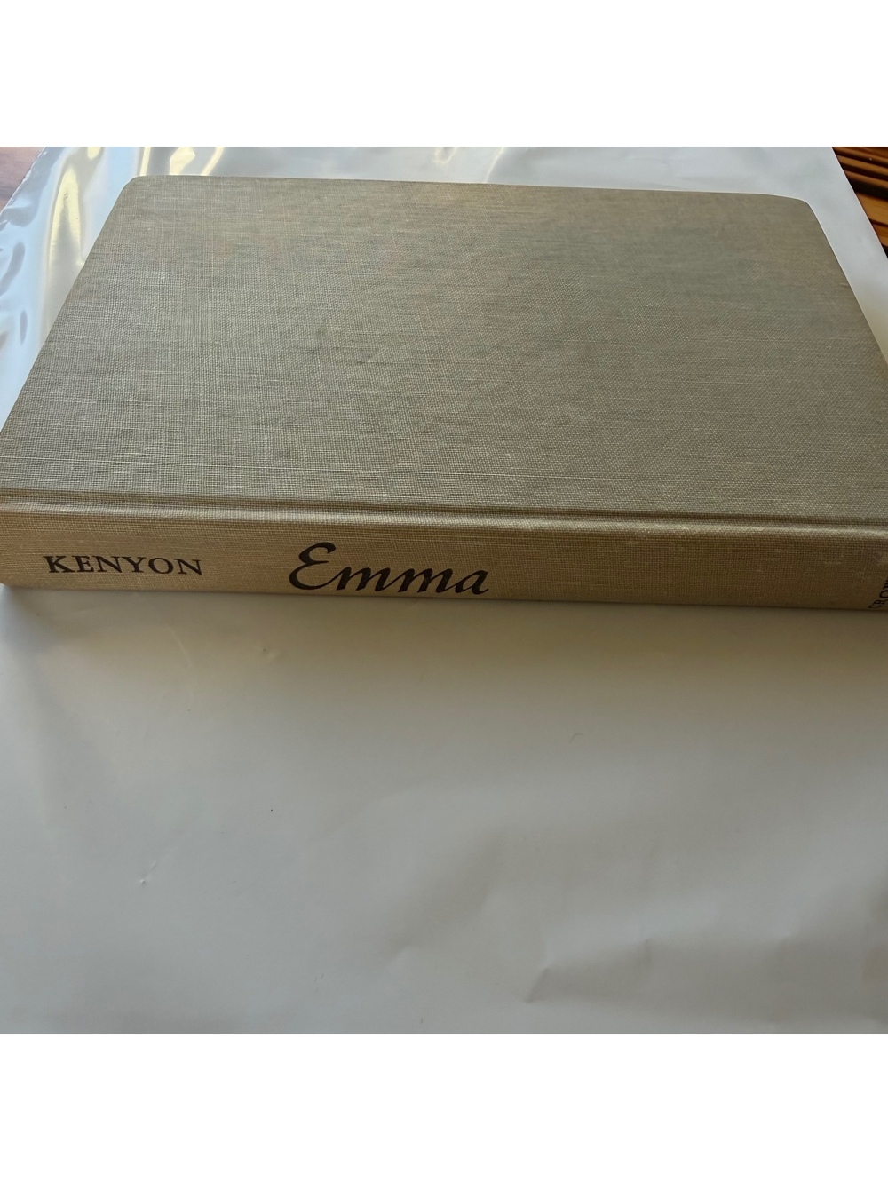 Emma by Kenyon Hardcover Book